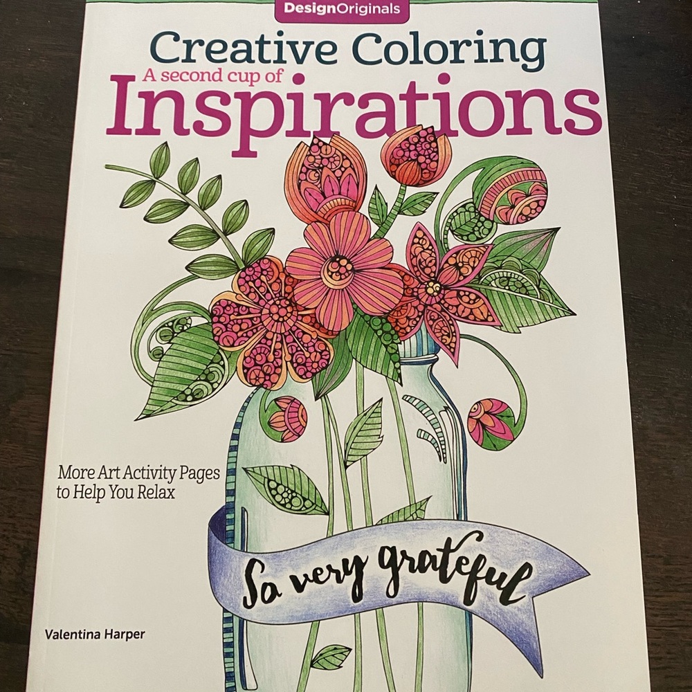 Adult coloring book